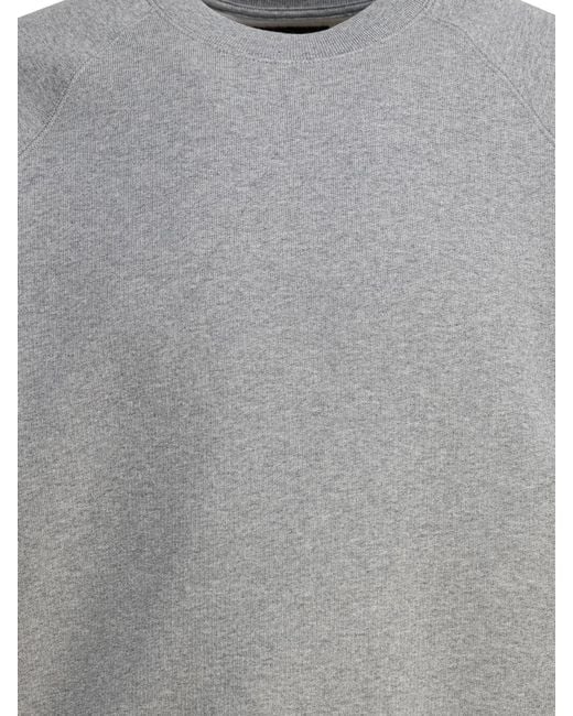 Stussy Gray Stussy Cotton Sweatshirt for men