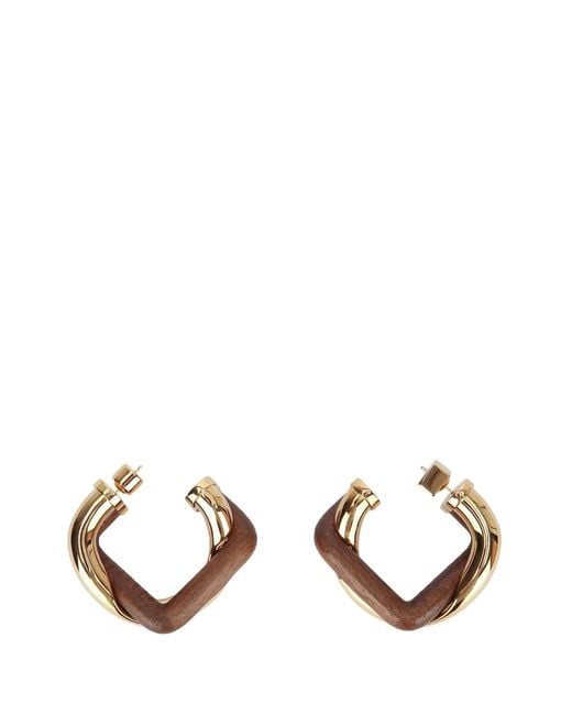 Jacquemus Brown Les Boucles Doppio