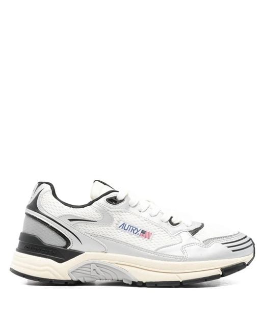Autry White Sneakers Hyperway for men