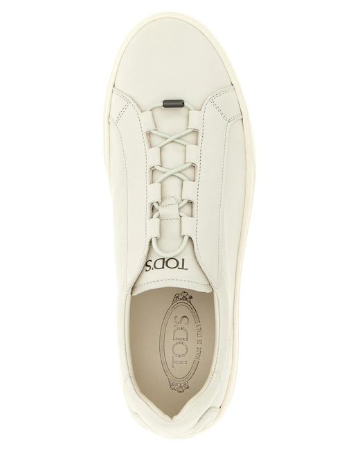 Tod's White 'Sportivo' Sneakers for men