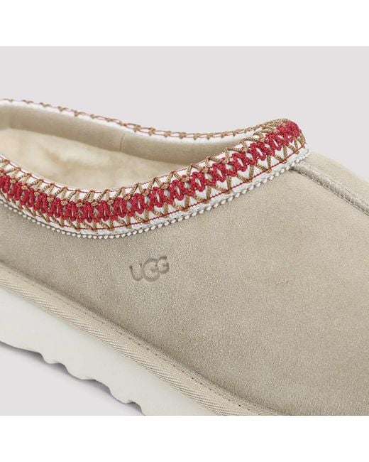 Ugg Brown Sand Suede Leather Tasman Ii Slippers