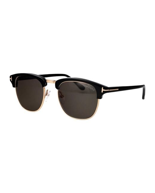 Tom Ford Black Nero/Altro Verde Acetate Sunglasses for men