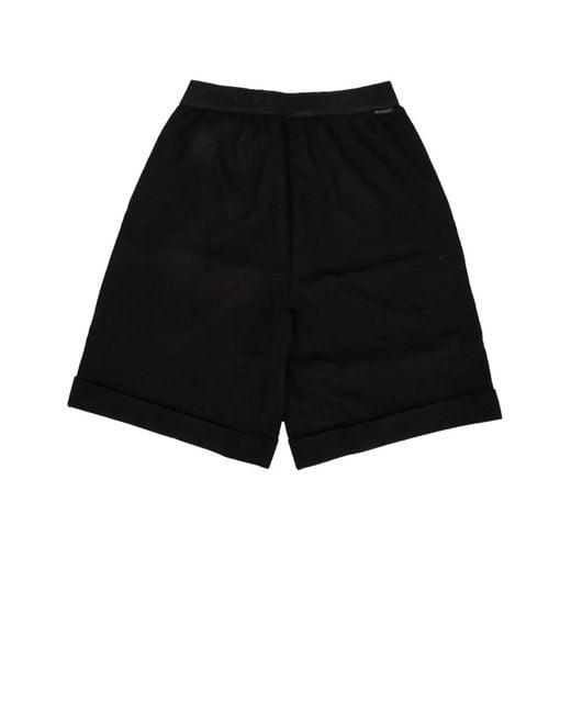 Moncler Black Jr Shorts