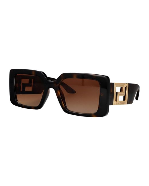 Versace Brown Injected Sunglasses