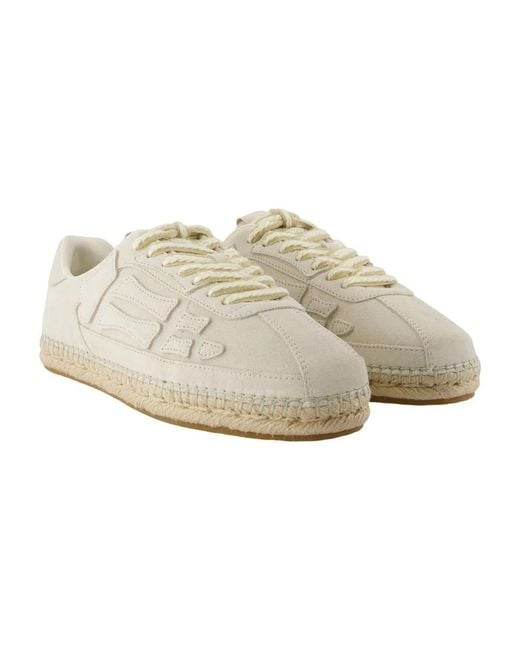 Amiri White Espadrille Pacific Bones Sneakers for men