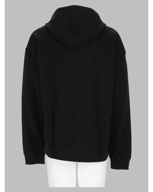 HUGO Black Full-Zip Hooded Sweatshirt for men