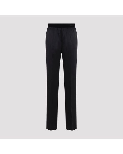 Tom Ford Blue Satin Pants