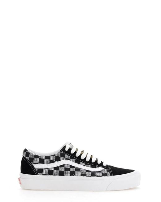 Vans White Sneaker Check Old Skool 36