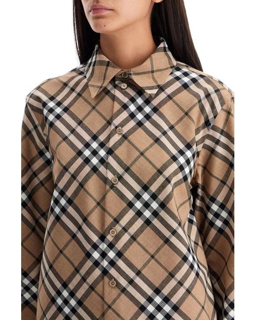 Burberry Multicolor Embroidered Polyester Blend Shirt