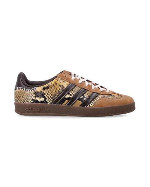 Adidas Brown Adidas Originals Wales Bonner Gazelle Snake Shoes