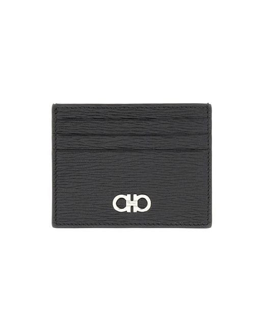 Ferragamo Black Portacarte for men