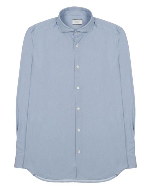 ARCHIVIUM BE UPDATED Blue Camicia for men