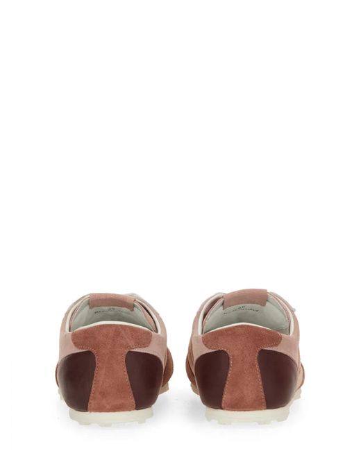 Marni Pink Leather Sneaker