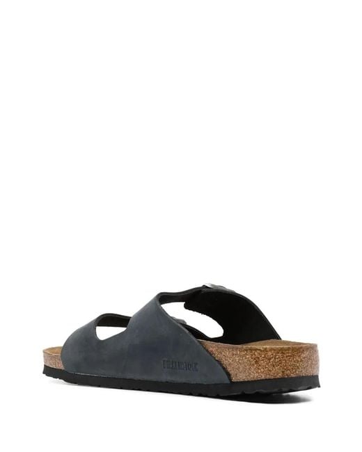 Birkenstock Black Leather Sandal