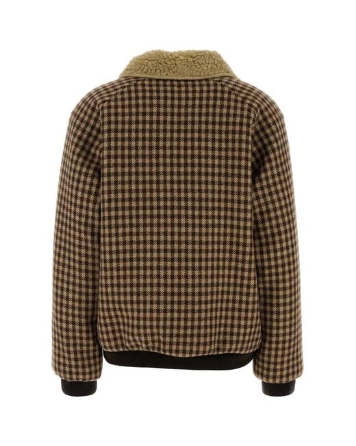 Miu Miu Brown Jackets
