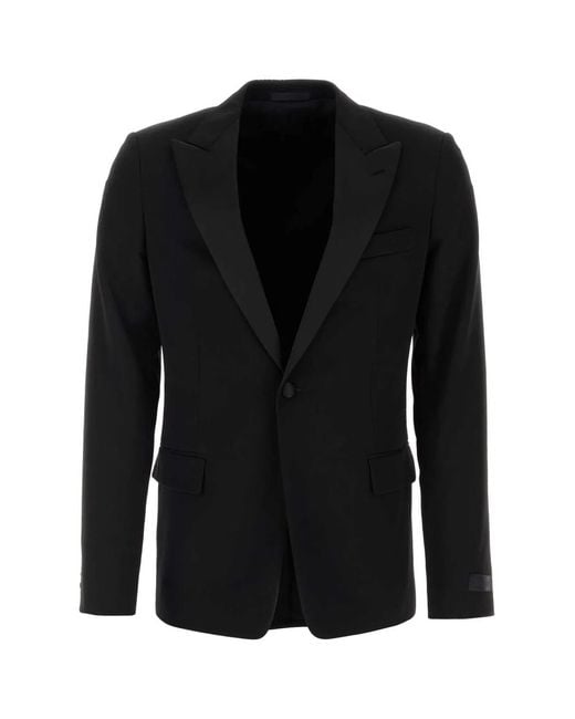 Lanvin Black Giacca for men