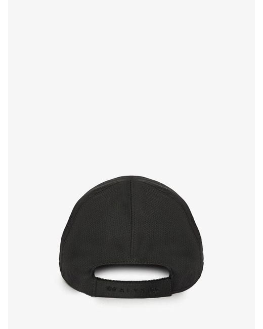 1017 ALYX 9SM Black Polyester Baseball Cap