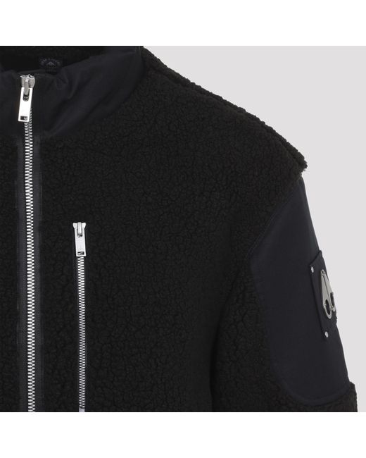 Moose Knuckles Black Saglek Jacket for men