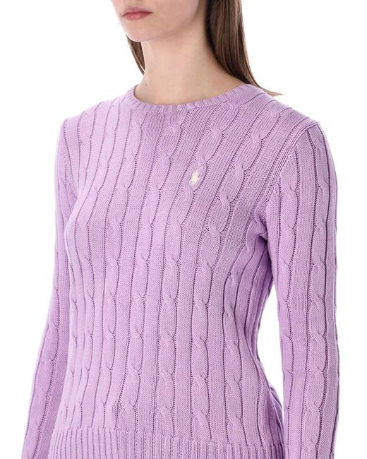 Polo Ralph Lauren Purple Sweater