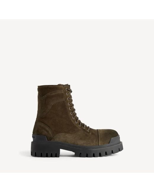 Balenciaga Brown Combat Strike L20 for men