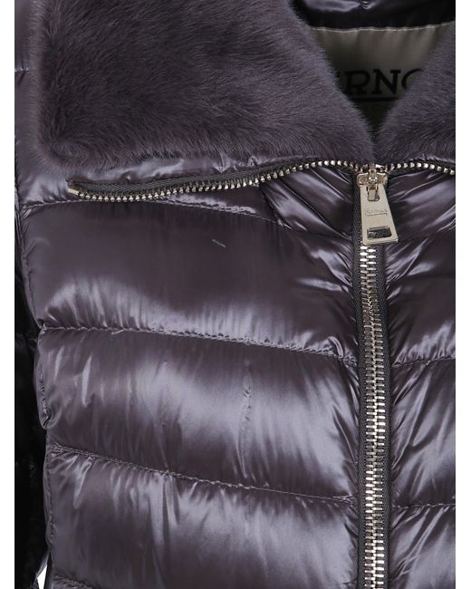 Herno Gray "Elisa" Long Jacket