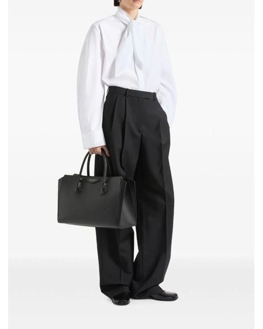Givenchy White Long-Sleeve Shirt