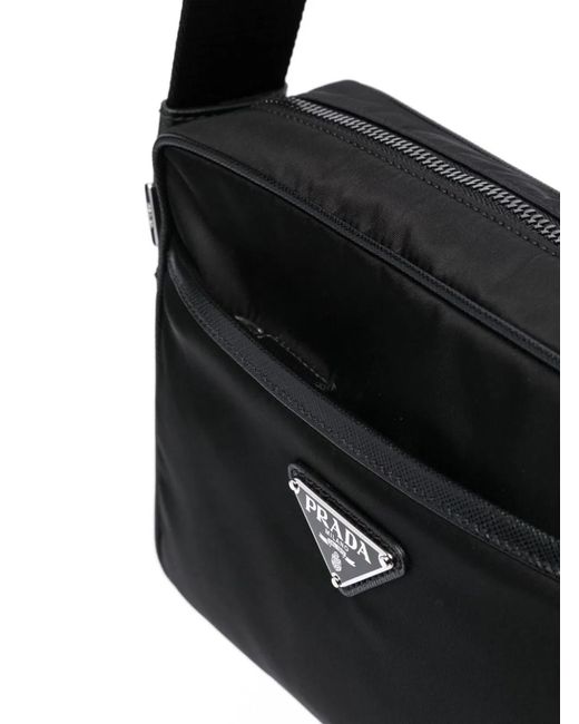Prada Black Shoulder Bag for men