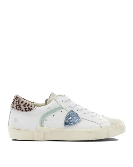 Philippe Model White Sneakers & Slip-On