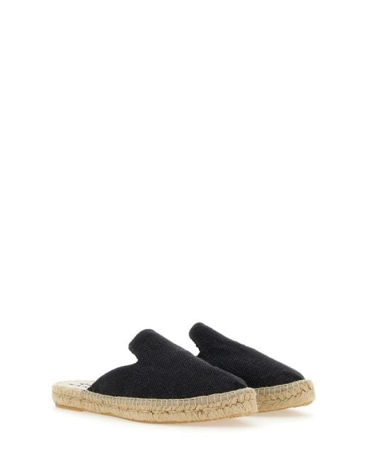Manebí Black Manebi Sandal With Logo