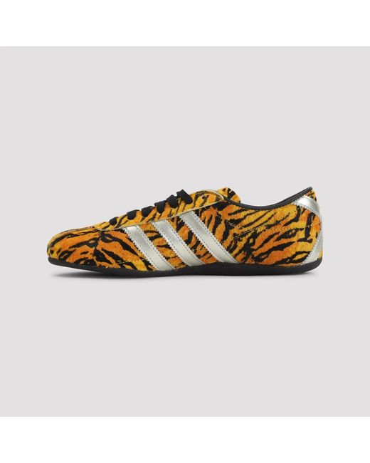 Adidas Originals Brown Tokio Calf Hair Sneakers