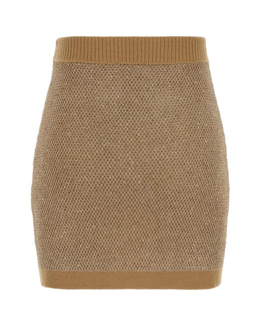 Elisabetta Franchi Natural Mini Gonna