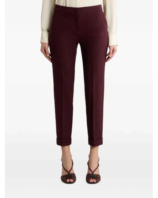 Etro Purple Pantalon