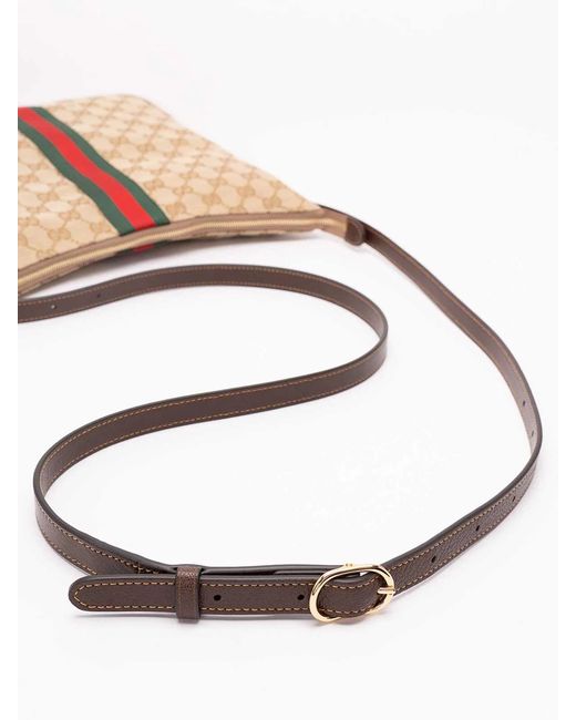 Gucci White 'Lunetta' Bag for men