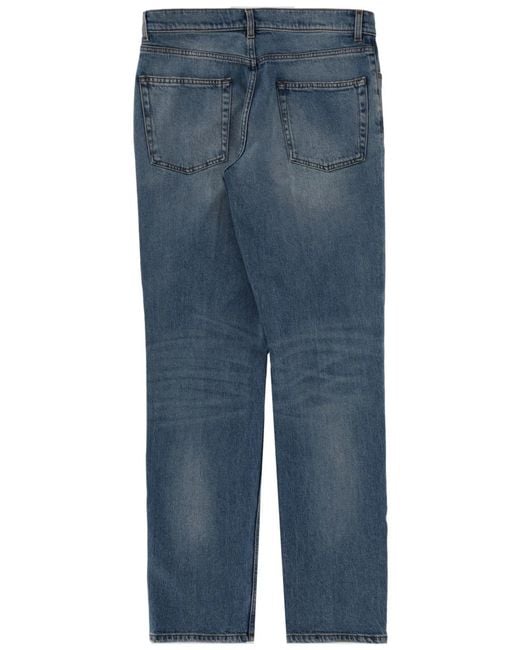 Lardini Blue Cotton Denim Jeans for men