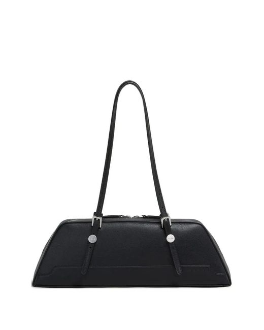 Marni Black Shoulder Bag With Dot Design