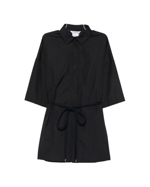 Max Mara Black Ancora Blouse