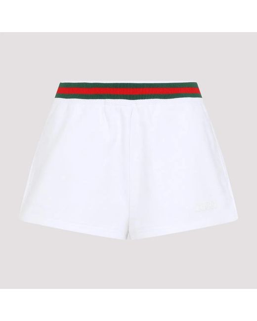 Gucci White Shorts