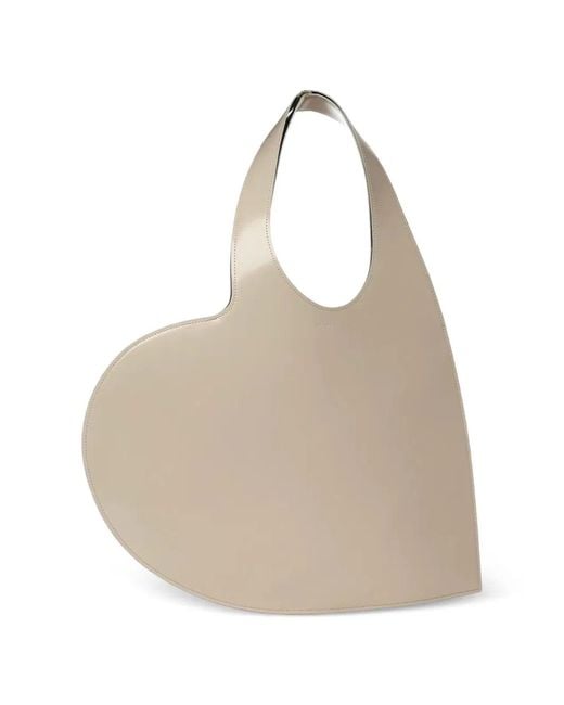 Coperni Natural Heart Tote Shoulder Bag