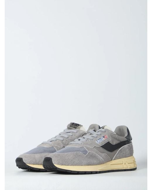 Autry White Reelwind Low Sneakers for men
