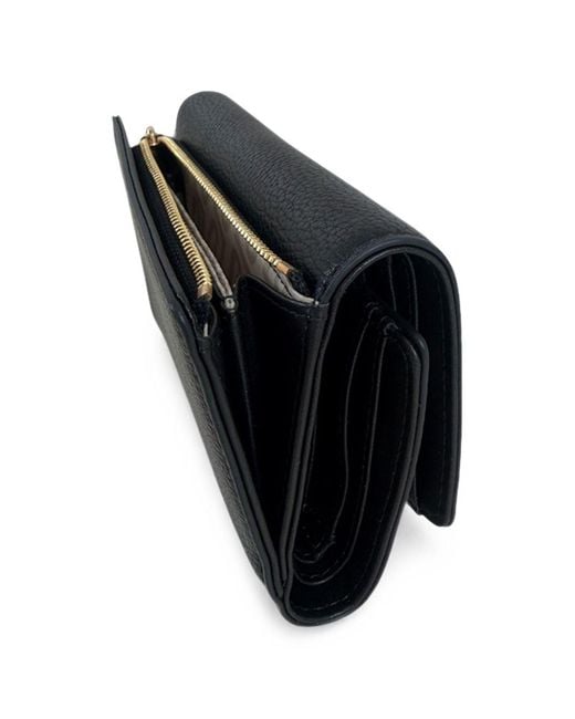 Liu Jo Black Polyurethane Wallet