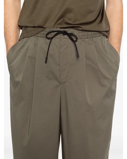 PT Torino Gray Wide Trousers for men