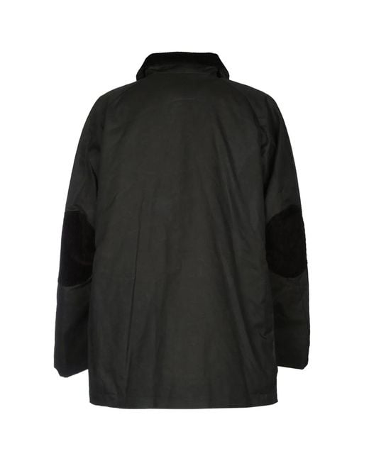 Totême Black Forest Waxed Cotton Country Jacket