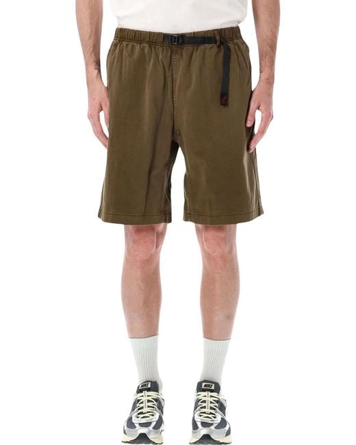 Gramicci Green Cotton G-Shorts for men