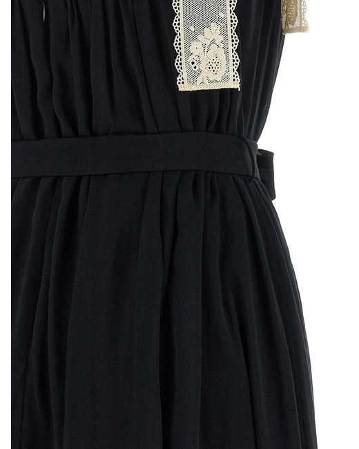 Zimmermann Black 'Roselight' Dress