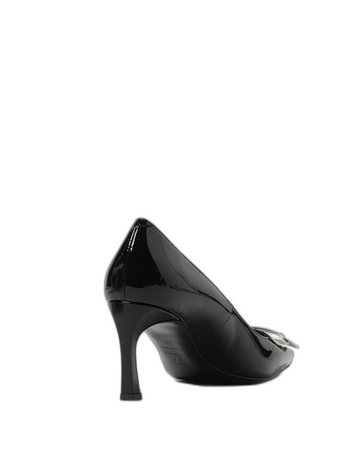 Roger Vivier Black Calfskin Shoes