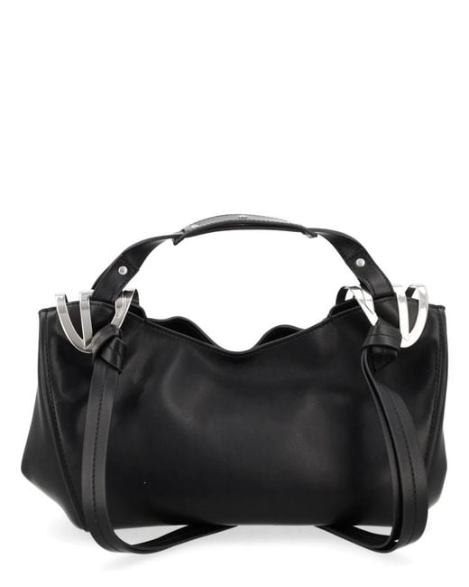 DIESEL Black Polyurethane Shoulder Bag
