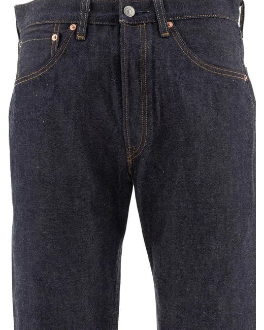 Levi's Blue "501 1955" Straight-Leg Jeans for men