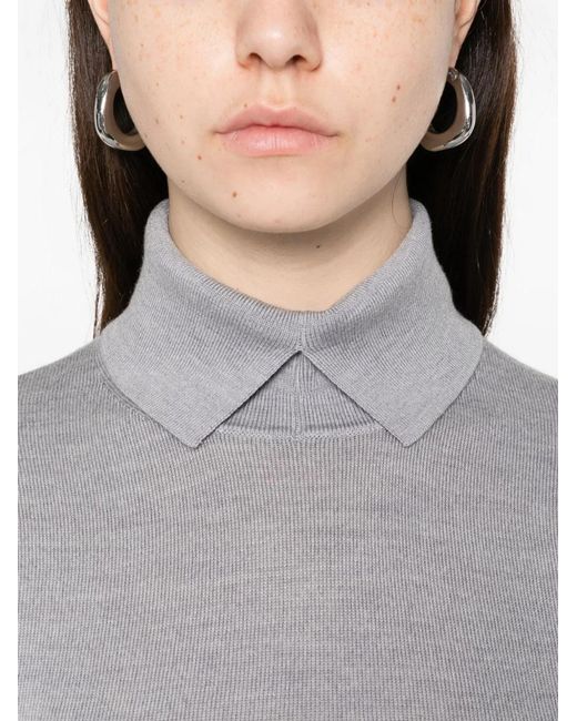 Herskind Gray Perry Wool Sweater