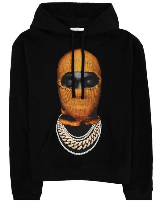 Ih Nom Uh Nit Black Sweatshirt With Print for men