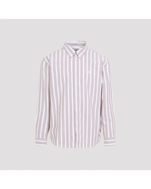 Carhartt Purple And Deven Cotton Shirt for men